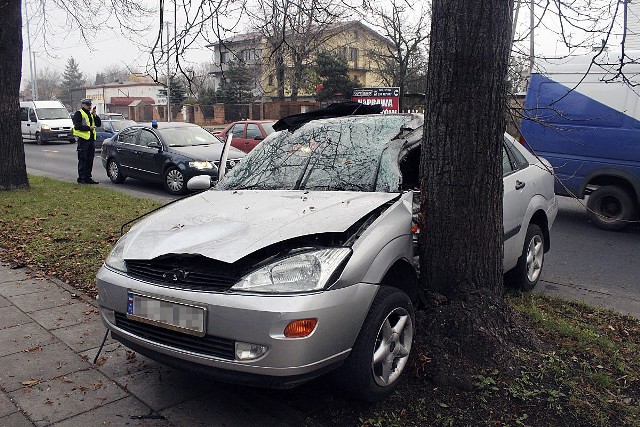 Do wypadku doszło 15 listopada na ul. Łagiewnickiej