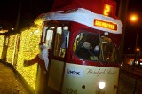 Rozświetlony mikołajkowy tramwaj jeździ po gorzowskich ulicach [ZDJĘCIA]