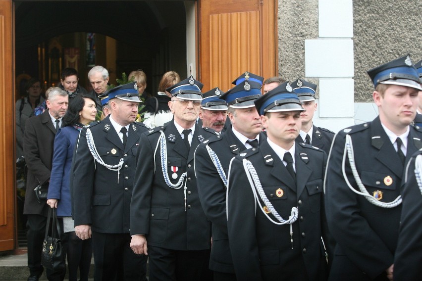 Pogrzeb Ryszarda Pluty radnego Kuźni Raciborskiej