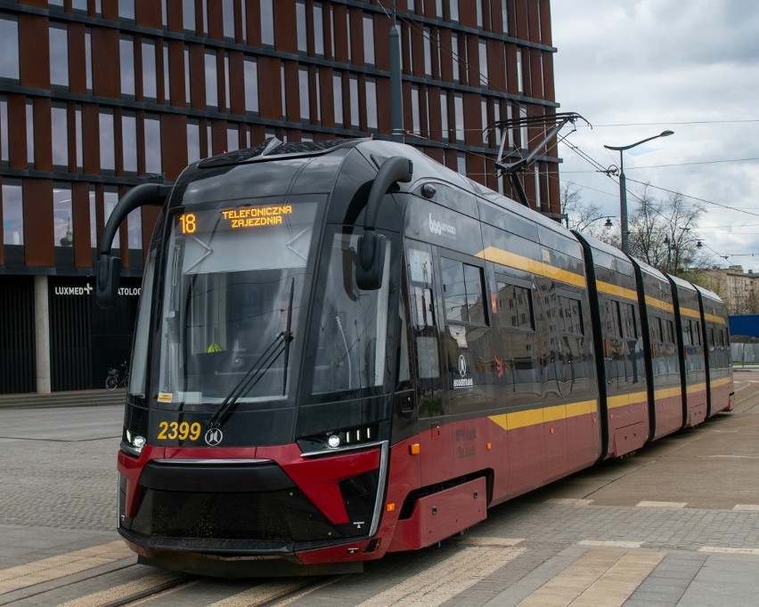 W Łodzi jeździ już 30 Moderusów, nowoczesnych tramwajów.