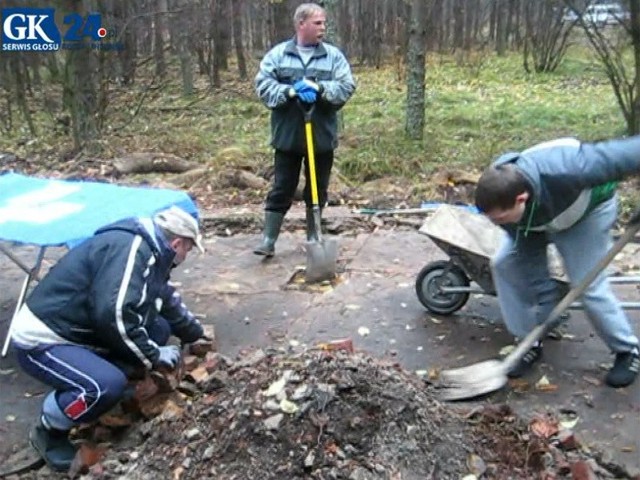 Przygotowanie ścieżki edukacyjnej w Podborsku.