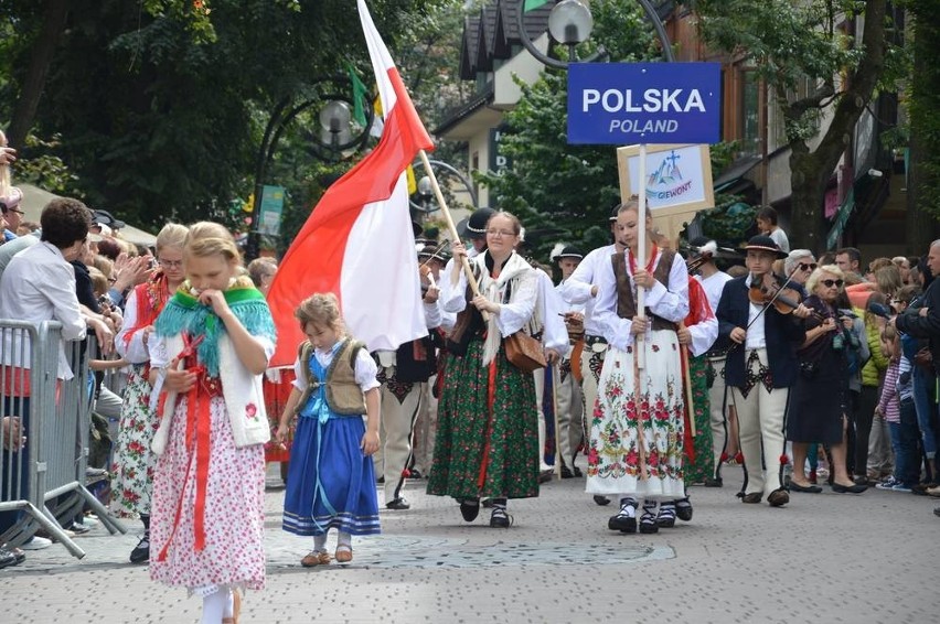 Do Zakopanego przyjechały zespoły góralskie z całego świata