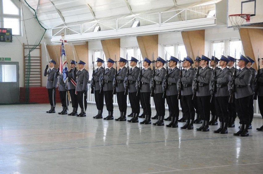 Ślubowanie nowych policjantów w Katowicach [ZDJĘCIA]