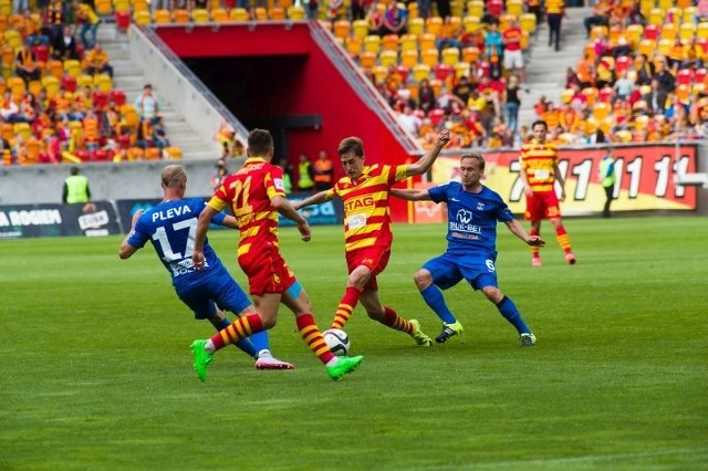 Jagiellonia - Termalica Nieciecza 2:0Jagiellonia Białystok pokonała 2:0 Termalikę Brut-Bet Nieciecza.