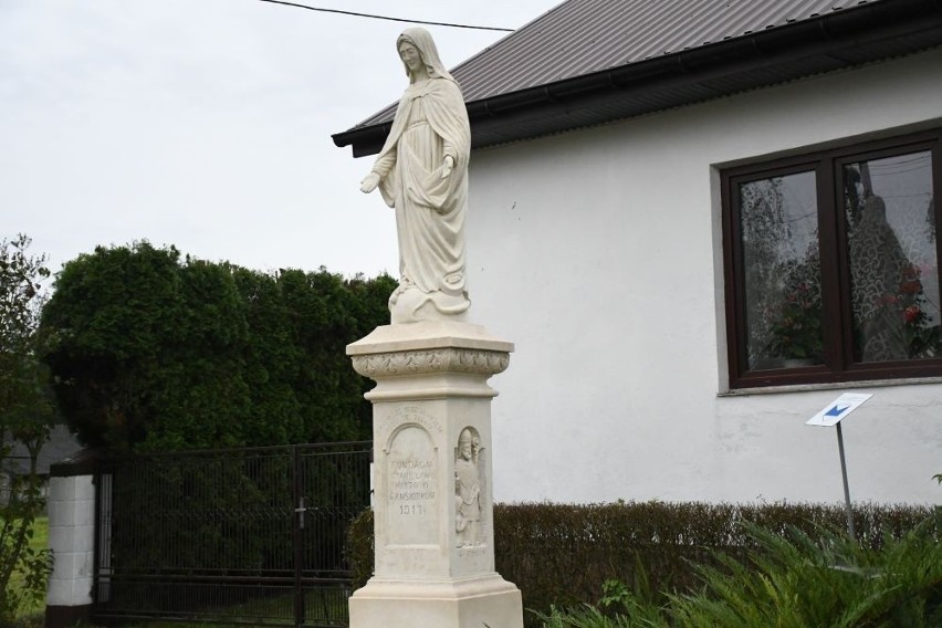 Trzonów. Figura Matki Boskiej odzyskała dawny blask