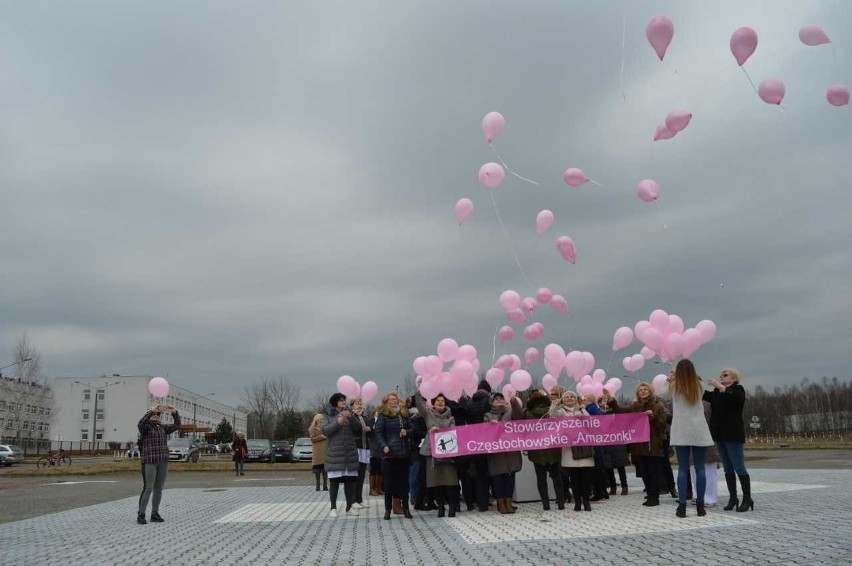 150 różowych balonów poleciało do nieba w Częstochowie