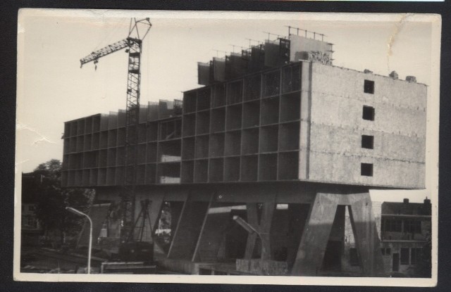 Kolobrzeg	Budowa hotelu Skanpol, 1992 r.