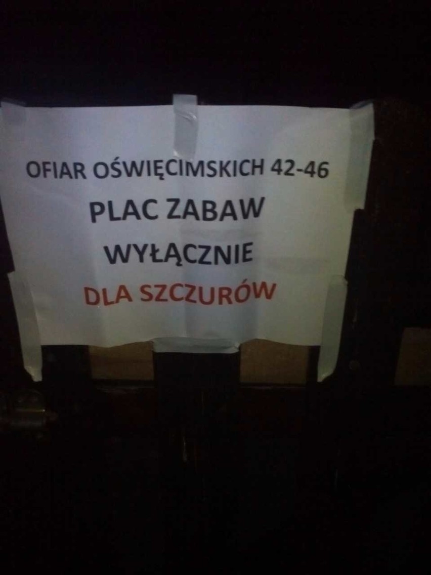 Tak wygląda podwórko przy ul. Ofiar Oświęcimskich we...