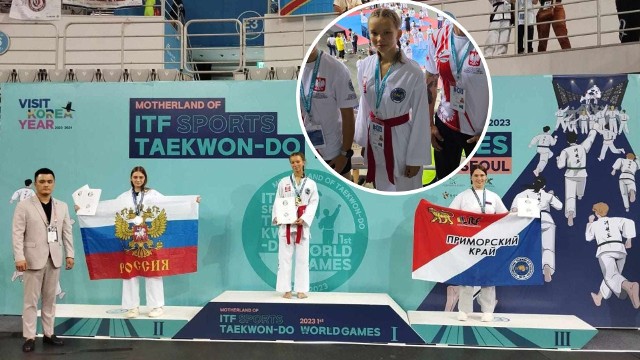 Sandra Wyrembak została mistrzynią świata w taekwon-do.