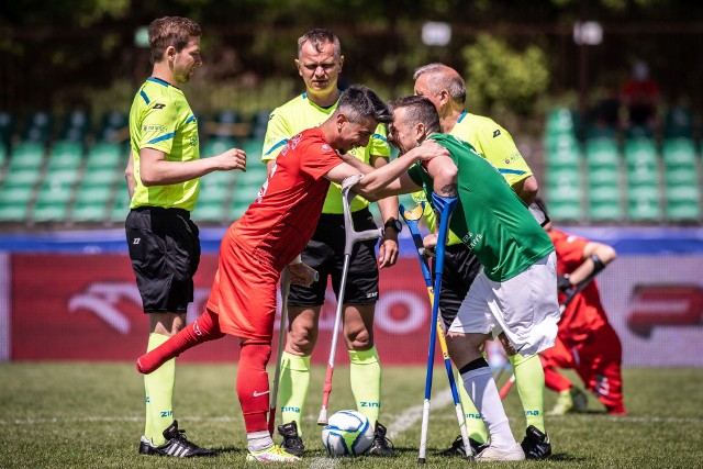 Waldemar Mazgaj ma na koncie m.in. mecze mistrzostw Europy i Ligi Mistrzów w ampfutbolu