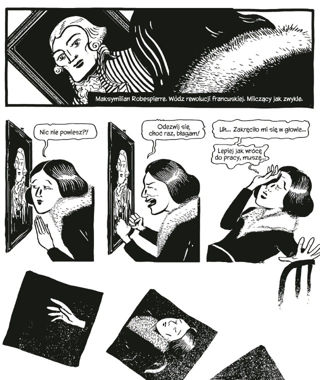 Komiks Piotra Szulca i Jakuba Babczyńskiego opowiada o schyłku życia Stanisławy Przybyszewskiej