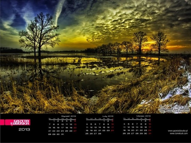 Kalendarz na I kwartał 2013