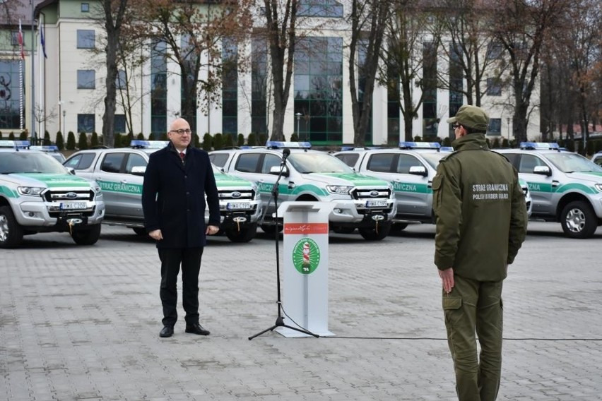 Minister Brudziński w Nadbużańskim Oddziale Straży Granicznej w Chełmie (ZDJĘCIA)