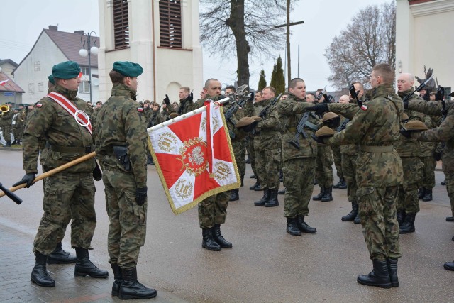 Podlascy terytorialsi złożyli przysięgę w Kolnie