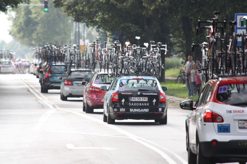 Uczestnicy Tour de Pologne przejechali przez Zawiercie w...