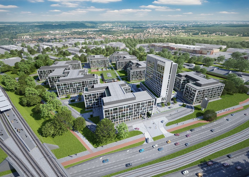 Tak będzie wyglądał kompleks Business Garden Wrocław...
