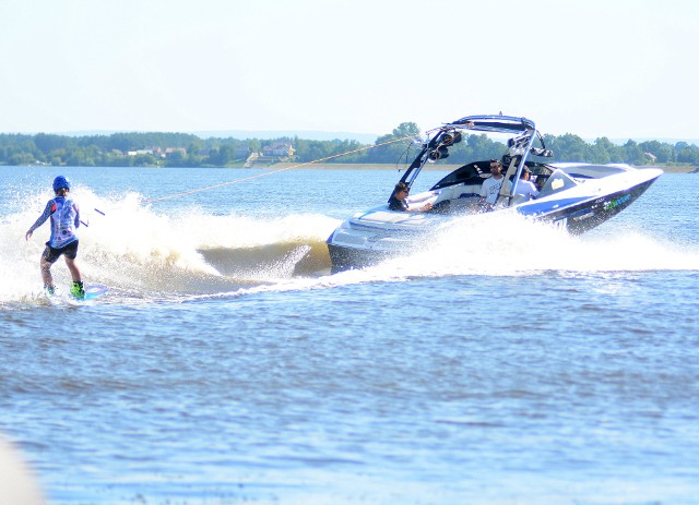 Mistrzostwa Polski wakeboard odbyły się nad zalewem w Domaniowie.