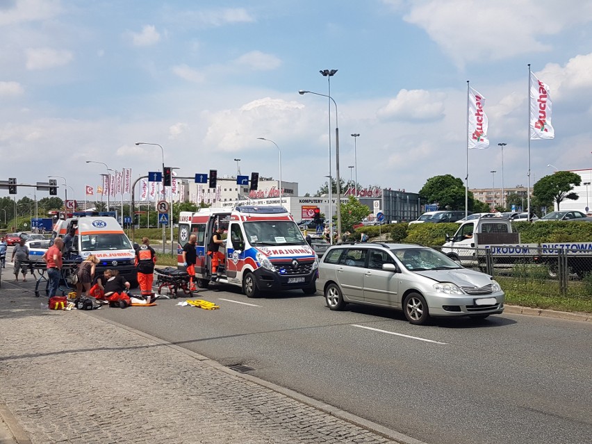 Do wypadku doszło ok. godz. 13.30.