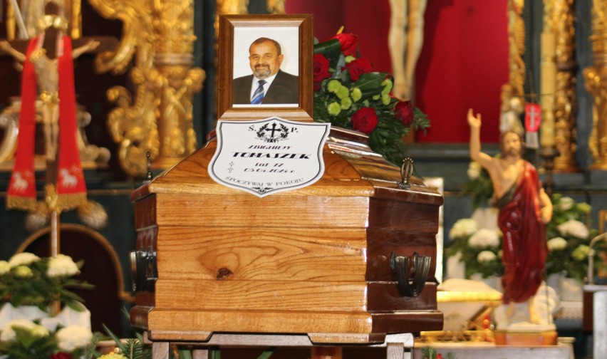 Pogrzeb Zbigniewa Tomaszka, byłego wójta gminy Iwanowice
