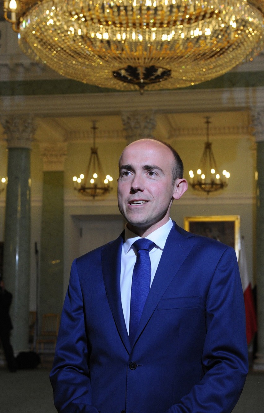 04 maja 2015 Borys Budka odebrał nominację na ministra...