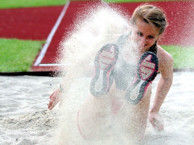 Magdalena Żebrowska to medalowa nadzieja OKLA Ostrołęka.