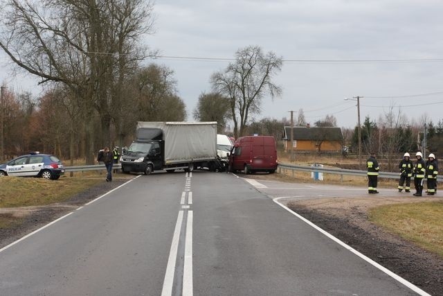 Wypadek na DK 19 w m. Haćki