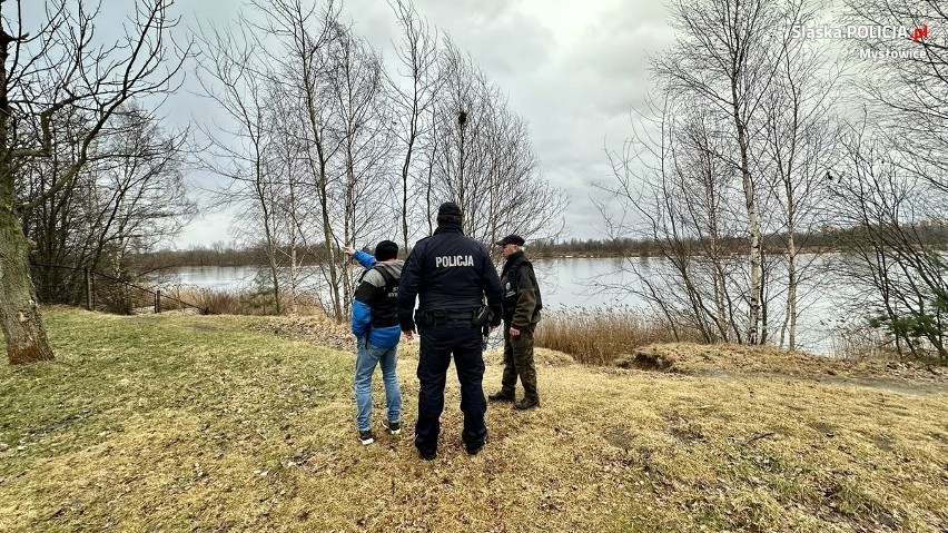 Policja wraz ze Strażą Rybacką skontrolowała zbiornik wodny...