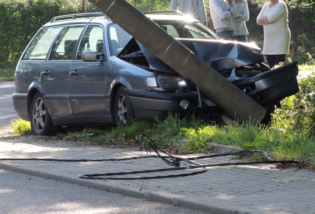 Wypadek na drodze krajowej nr 20