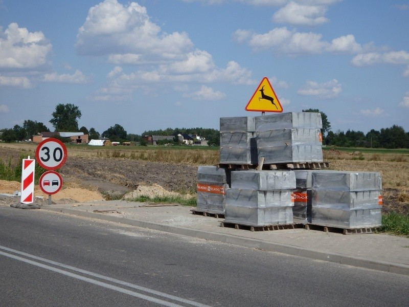 Druga ścieżka dla pieszych i rowerzystów w gminie Rzgów 