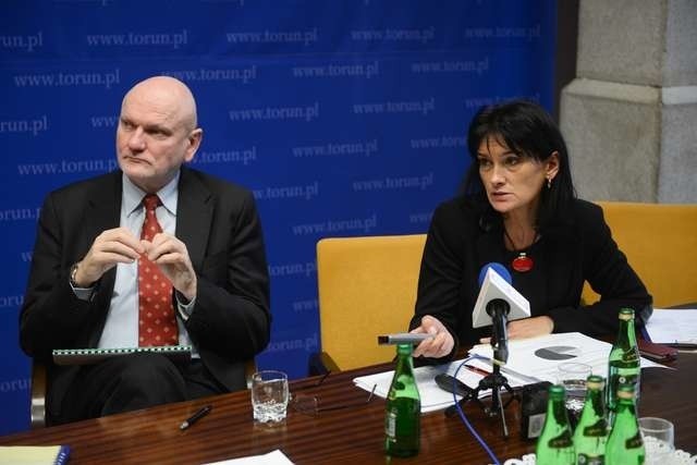 Nowy projekt budżetu Torunia na 2015 rok przedstawili wczoraj prezydent Michał Zaleski oraz skarbnik miasta Magdalena Flisykowska-Kacprowicz