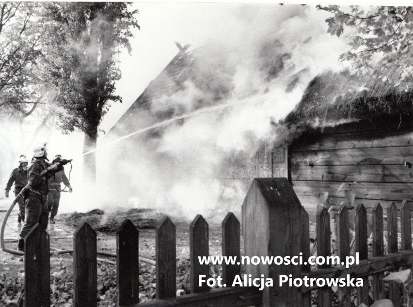 Płomienie, które 16 października 1996 roku po godz. 14...