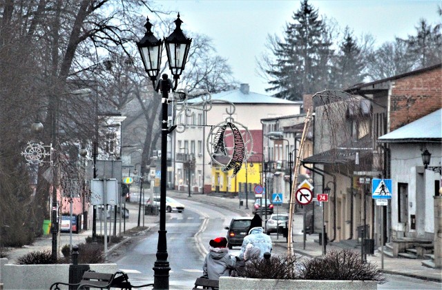 Na zdjęciu centrum Szczebrzeszyna