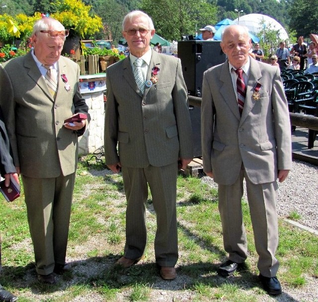 Odznaczenia państwowe otrzymali Zenon Glinko, Edmund Wrona i Stanisław Majchrzyk.