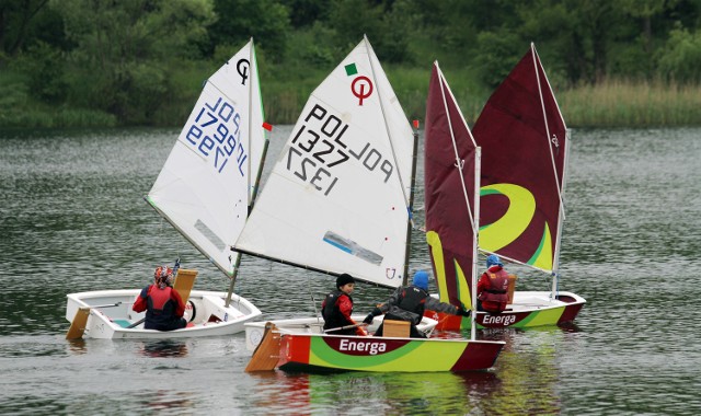 Największą grupę stanowili zawodnicy w klasie Optimist B