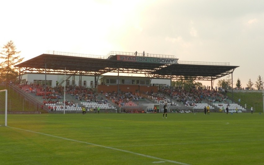 Kibice na meczu Zagłębie Sosnowiec - Rozwój Katowice 1:3