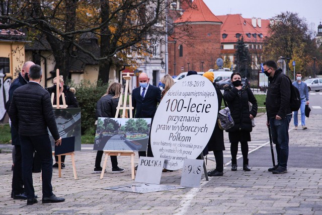 Na Bulwarze Słonecznym we Wrocławiu staną tablice upamiętniające walkę o prawa kobiet na całym świecie