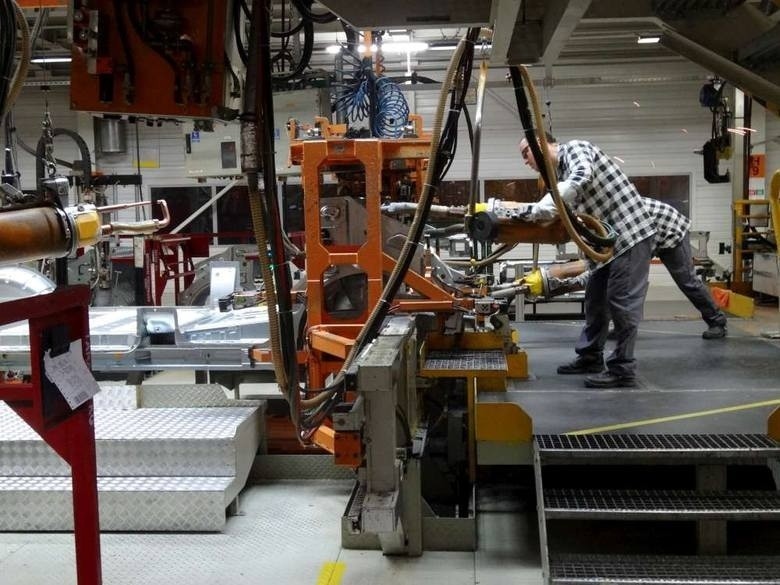 Proces produkcji VW Caddy w poznańskiej fabryce