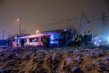 Wypadek na przejeździe na ul. Śląskiej. Pociąg ŁKA zderzył się z ciężarówką! 