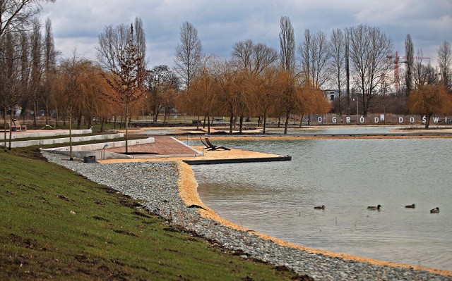 Staw w Parku Lotników Polskich powstał pomiędzy Tauron Areną Kraków a Ogrodem Doświadczeń. Został napełniony wodą, wokół posadzono rośliny.