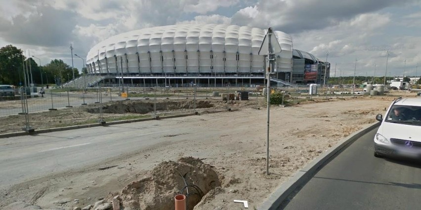 Poznań na Street View: Stadion w Poznaniu? Dzisiaj jest już...