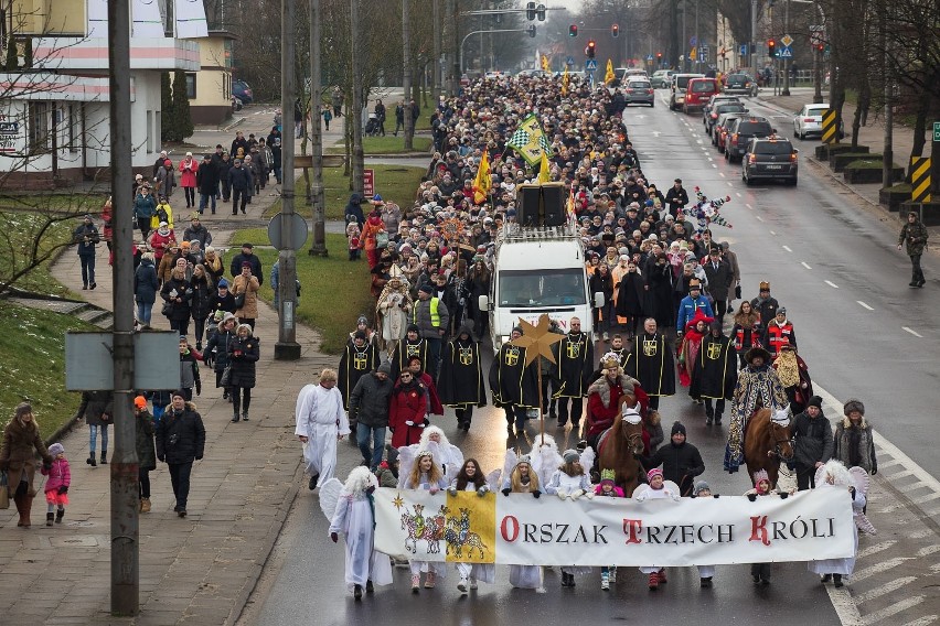 Orszak Trzech Króli. Tak obchodziliśmy święto w Słupsku [ZDJĘCIA]