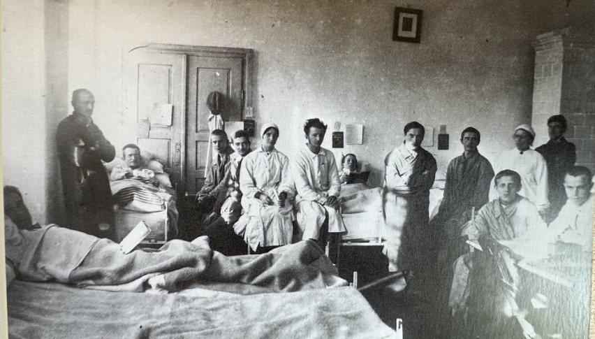 Szpital legionowy w Radomiu, grudzień 1916 rok.