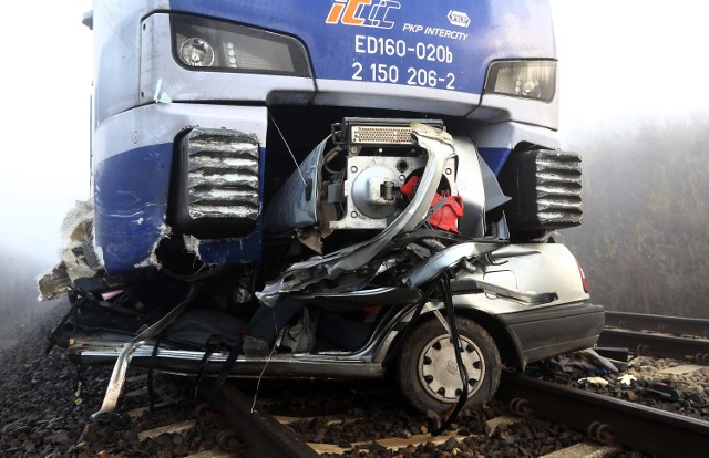 Śmiertelny wypadek w Piotrkowie Trybunalskim na przejeździe kolejowym