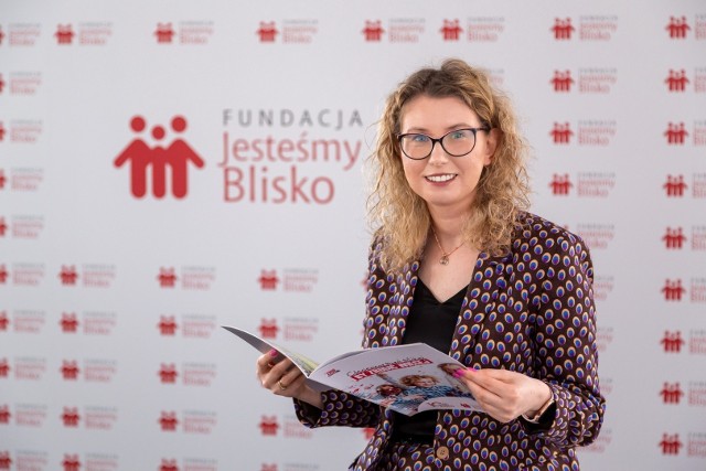 Marta Szewczyk-Wypychewicz, prezes Zarządu Fundacji Jesteśmy Blisko - Osobowość Roku 2020 Powiatu Włoszczowskiego.