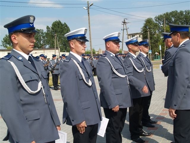 Sztandar dla policjantów