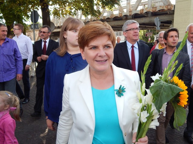 Beata Szydło z wizytą w Gorzowie Wielkopolskim