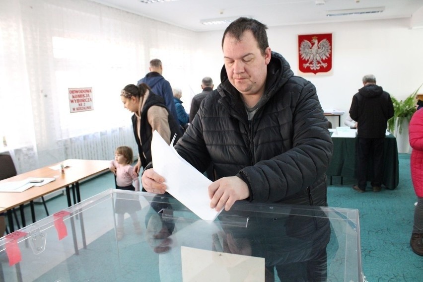 Głosowanie w Koszalinie.