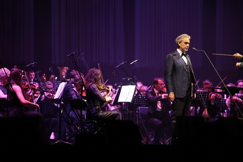 Kraków. Andrea Bocelli zaśpiewał w Tauron Arenie [ZDJĘCIA]