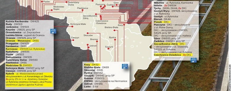 Propozycja posłów: Mniej radarów, mniejsze uprawnienia ITD [MAPA FOTORADARÓW W WOJ. ŚLĄSKIM]