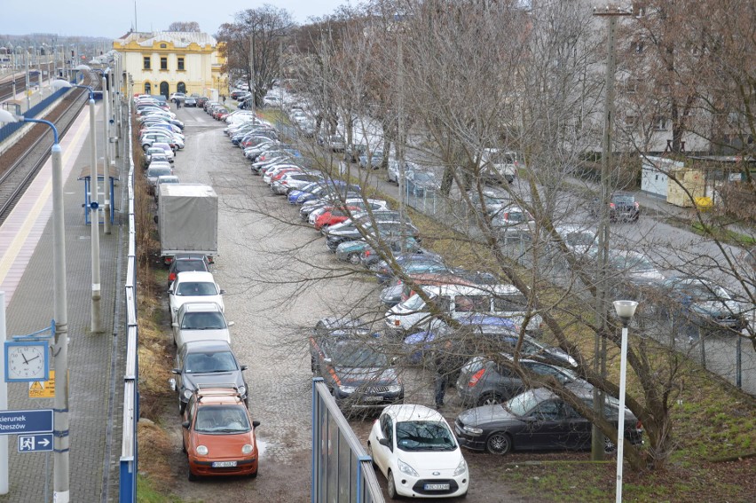 Obecna sytuacja obok dworca PKP w Bochni, niebawem...